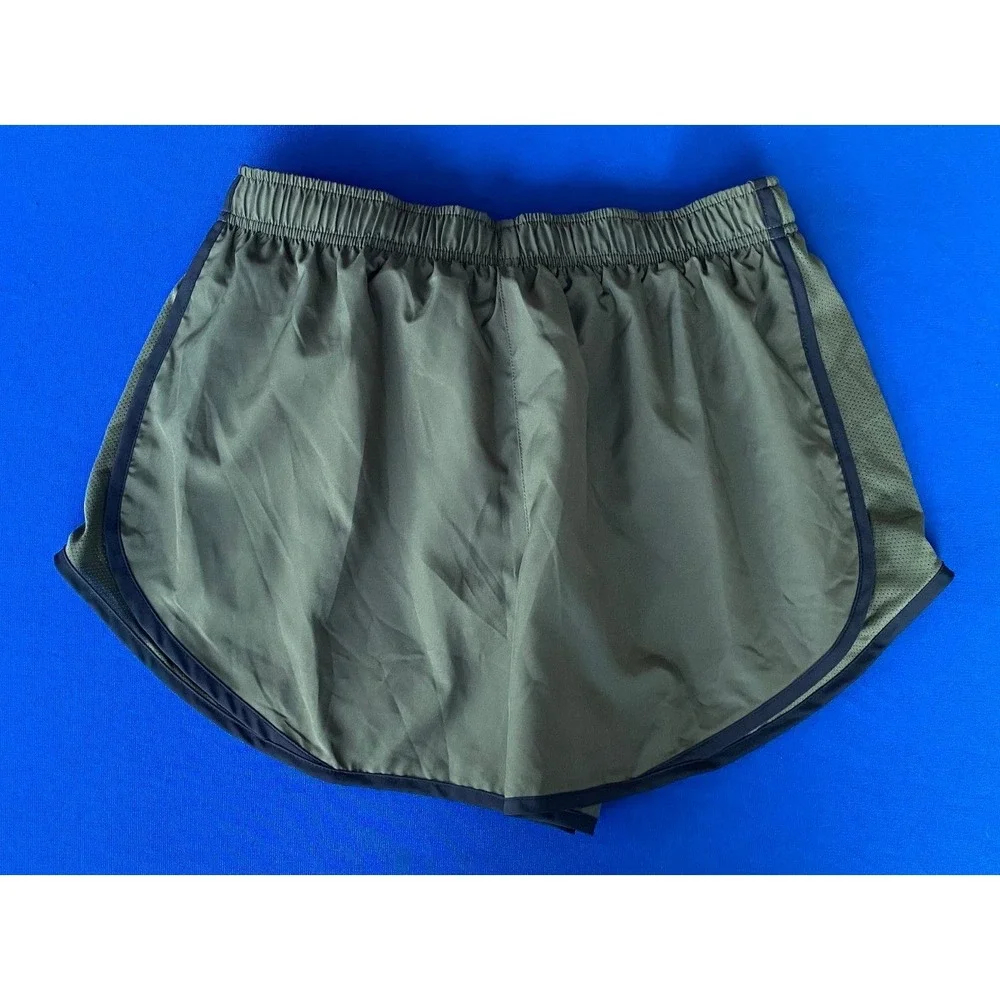 Nike Women's Dri-FIT Running Shorts Olive Green Size Large NWT